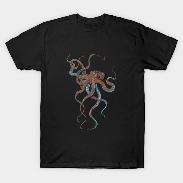 Octopus T-Shirt by DavidLoblaw